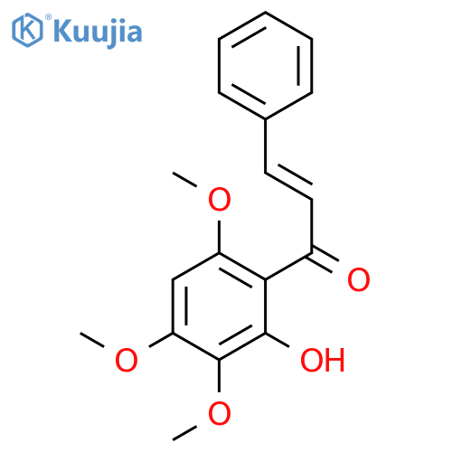2-Propen-1-one,1-(2-hydroxy-3,4,6-trimethoxyphenyl)-3-phenyl- structure