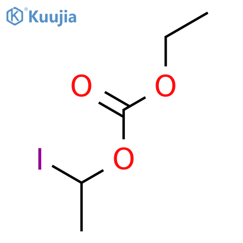 Carbonic acid, ethyl 1-iodoethyl ester, (±)- structure