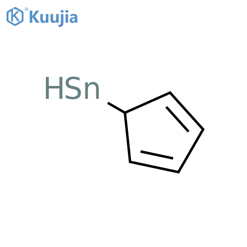 Stannane, 2,4-cyclopentadien-1-yl- structure