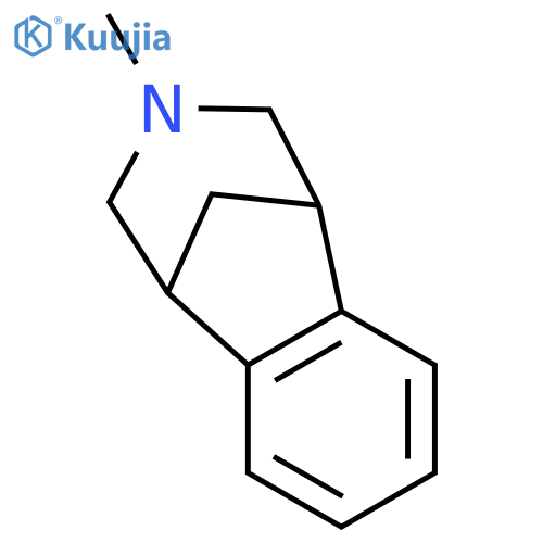 1,5-Methano-1H-3-benzazepine, 2,3,4,5-tetrahydro-3-methyl- structure