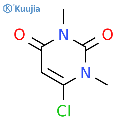 6-chloro-1,3-dimethyl-1,2,3,4-tetrahydropyrimidine-2,4-dione structure