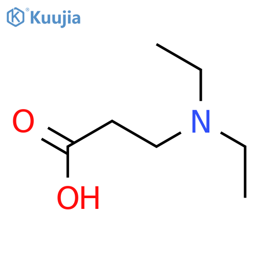 b-Alanine, N,N-diethyl- structure