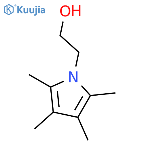 1H-Pyrrole-1-ethanol,2,3,4,5-tetramethyl- structure