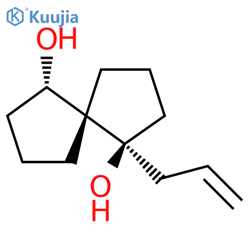 Spiro[4.4]nonane-1,6-diol, 1-(2-propenyl)-, (1R,5R,6R)-rel- (9CI) structure