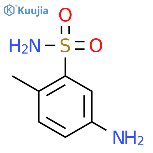 5-amino-2-methylbenzene-1-sulfonamide structure