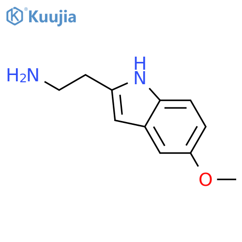 1H-Indole-2-ethanamine, 5-methoxy- structure