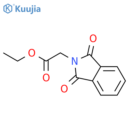 Ethyl 2-(1,3-dioxoisoindol-2-yl)acetate structure