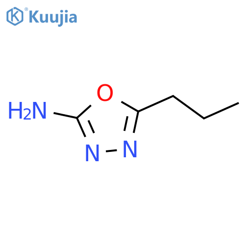5-Propyl-1,3,4-oxadiazol-2-amine structure