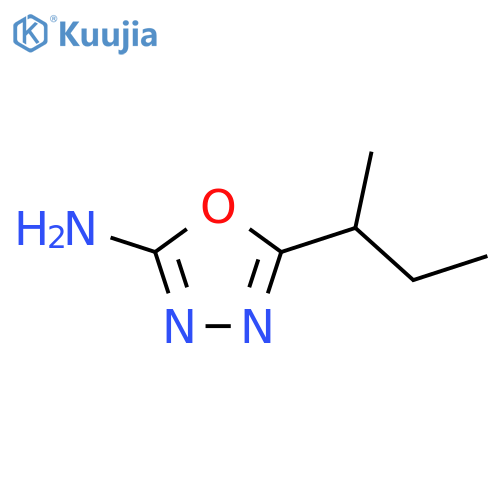 5-(Butan-2-YL)-1,3,4-oxadiazol-2-amine structure