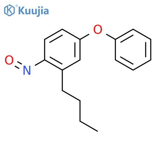 Benzene, 2-butyl-1-nitroso-4-phenoxy- structure