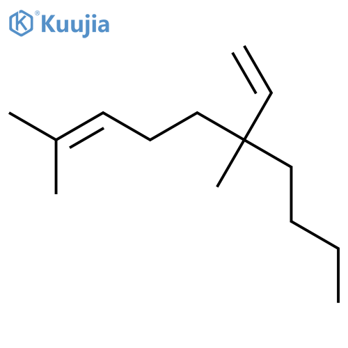 2-Decene, 6-ethenyl-2,6-dimethyl- structure