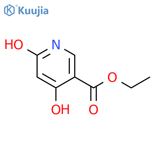 ethyl 4-hydroxy-6-oxo-1,6-dihydropyridine-3-carboxylate structure