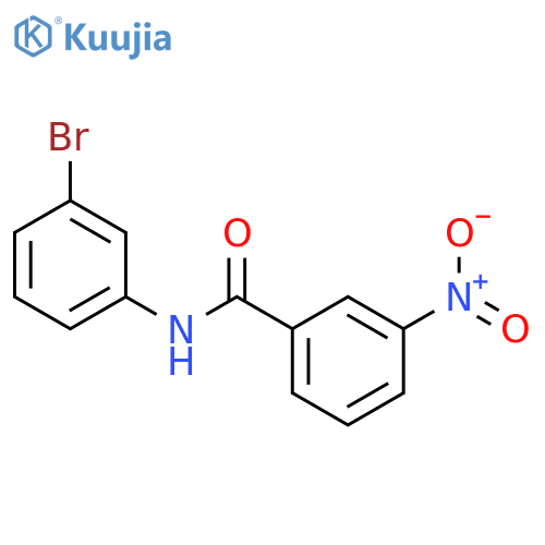 N-(3-Bromophenyl)-3-nitrobenzamide structure