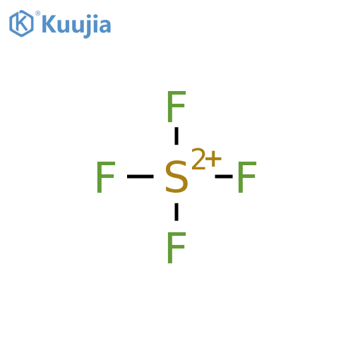 SULFUR(2+), TETRAFLUORO- structure