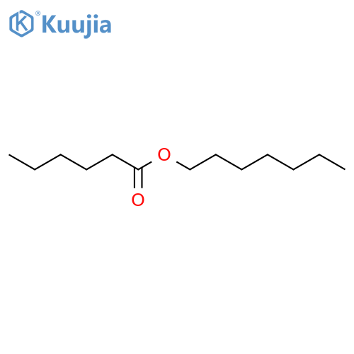 Hexanoic acid, heptylester structure