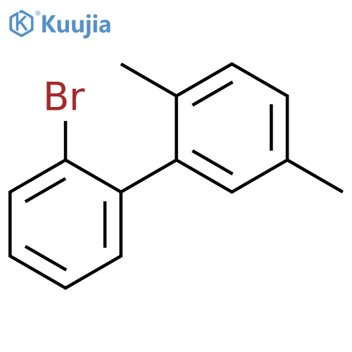 1,1'-BIPHENYL, 2'-BROMO-2,5-DIMETHYL- structure