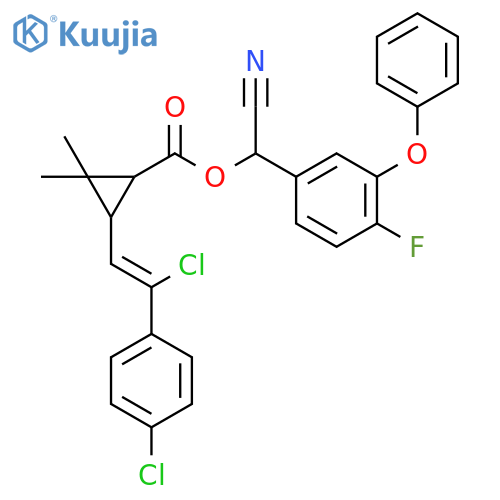 Flumethrin structure
