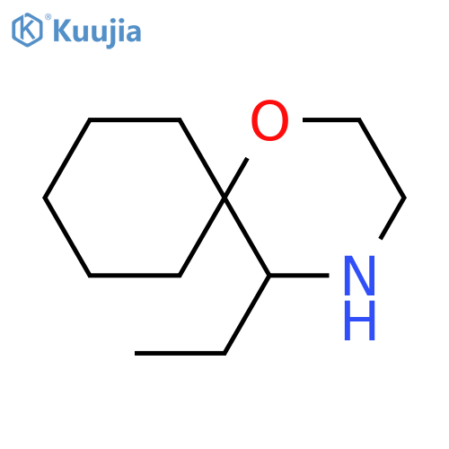 5-ethyl-1-oxa-4-azaspiro5.5undecane structure