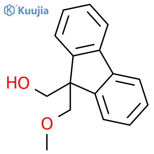 9-(Methoxymethyl)-9H-fluorene-9-methanol structure