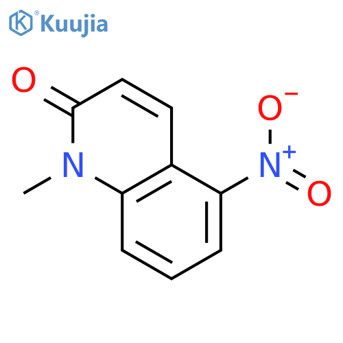2(1H)-Quinolinone, 1-methyl-5-nitro- structure