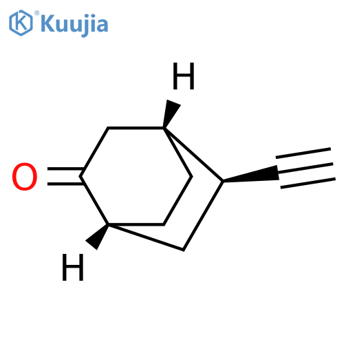 Bicyclo[2.2.2]octanone, 5-ethynyl-, (1R,4R,5S)-rel- (9CI) structure