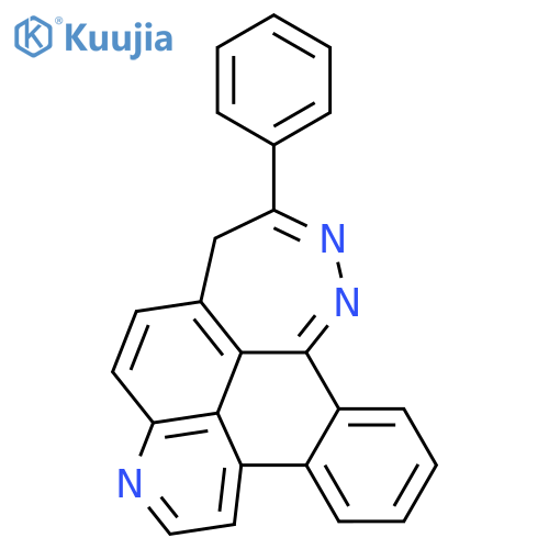 4H-BENZO[I]QUINO[6,5,4-EFG]-1,2-BENZODIAZEPINE, 3-PHENYL- structure
