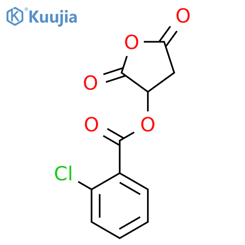 BENZOIC ACID, 2-CHLORO-, TETRAHYDRO-2,5-DIOXO-3-FURANYL ESTER structure