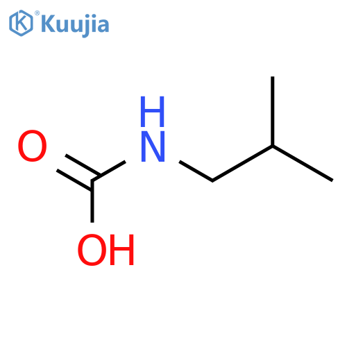 (2-methylpropyl)carbamic acid structure