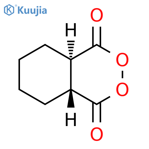 2,3-Benzodioxin-1,4-dione, hexahydro-, trans- structure