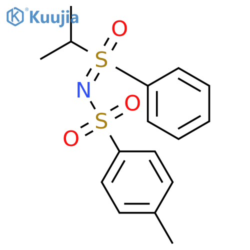 SULFOXIMINE, S-(1-METHYLETHYL)-N-[(4-METHYLPHENYL)SULFONYL]-S-PHENYL- structure