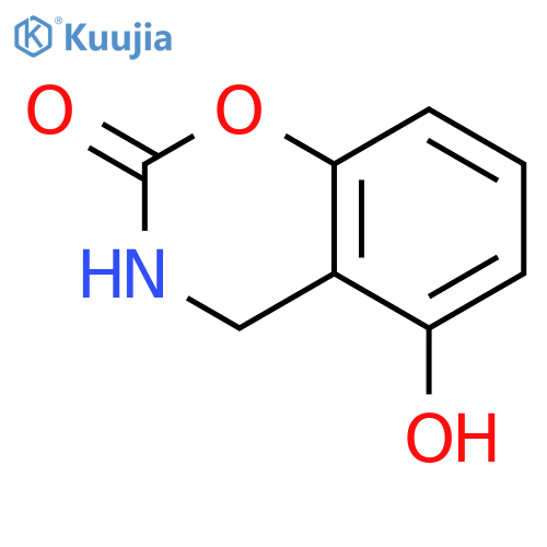 5-hydroxy-3,4-dihydro-2H-1,3-benzoxazin-2-one structure