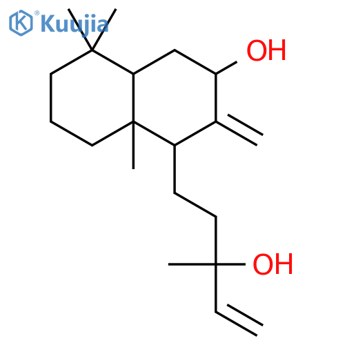 1-Naphthalenepropanol, a-ethenyldecahydro-3-hydroxy-a,5,5,8a-tetramethyl-2-methylene- structure