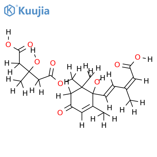 9'-(3-Hydroxy-3-methylglutaroyloxy)-abscisic acid structure