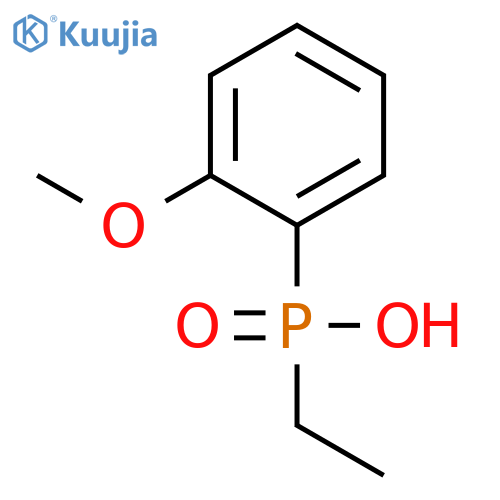 PHOSPHINIC ACID, ETHYL(2-METHOXYPHENYL)- structure