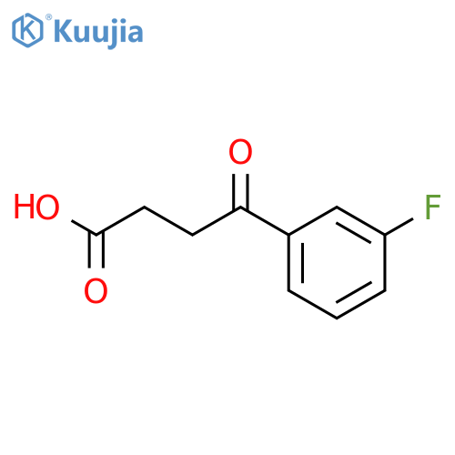 4-(3-Fluorophenyl)-4-oxobutanoic acid structure