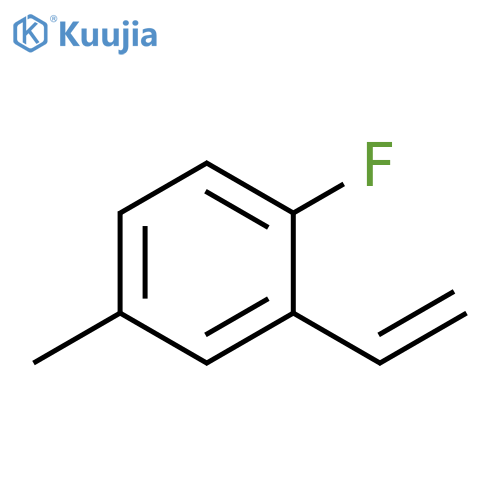 Benzene, 2-ethenyl-1-fluoro-4-methyl- structure