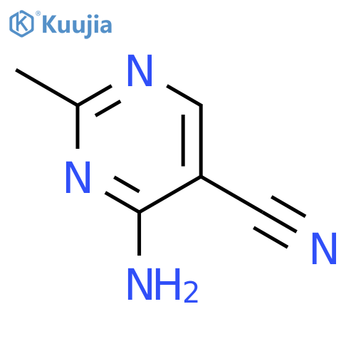 4-Amino-2-methylpyrimidine-5-carbonitrile structure