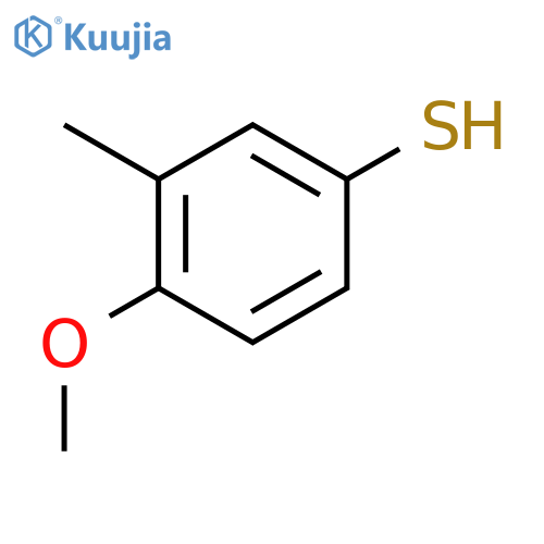 4-methoxy-3-methylbenzene-1-thiol structure