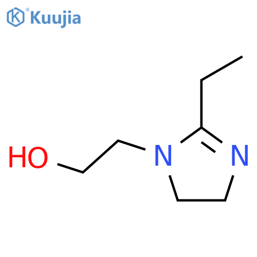 1H-Imidazole-1-ethanol, 2-ethyl-4,5-dihydro- structure