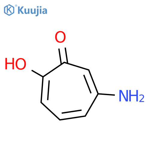 6-amino-2-hydroxycyclohepta-2,4,6-trien-1-one structure