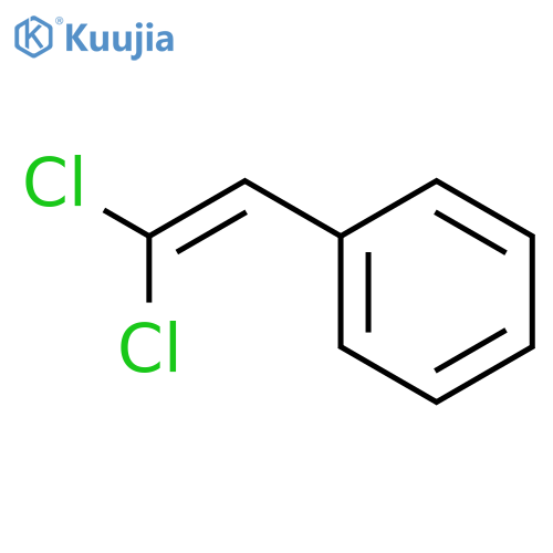 Benzene, (2,2-dichloroethenyl)- structure