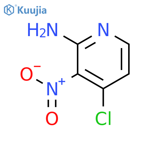 2-Amino-4-chloro-3-nitropyridine structure