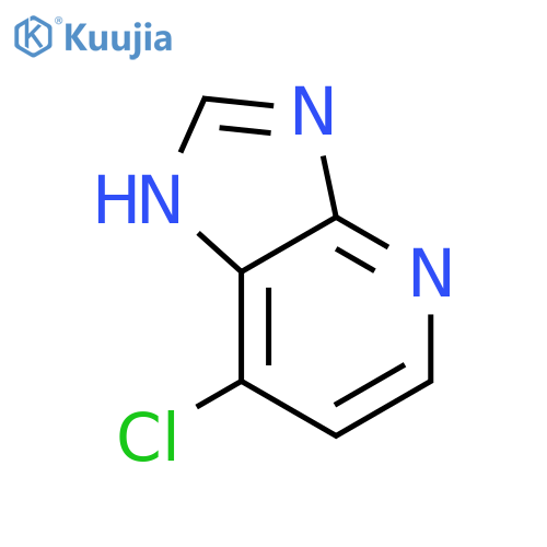 7-Chloro-3H-imidazo4,5-bpyridine structure