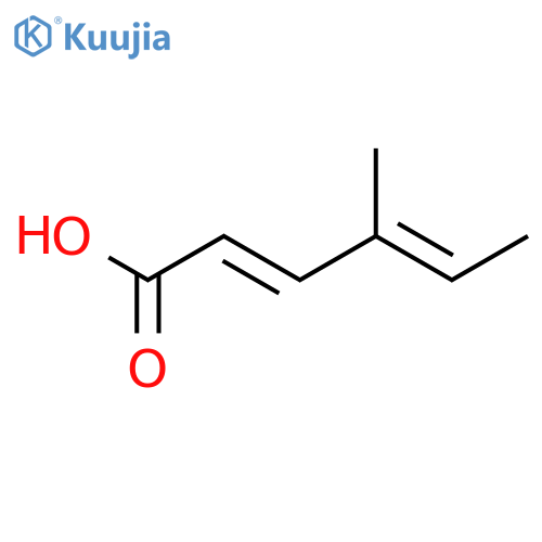 4-Methyl-Hexa-2,4-Dienoic Acid structure