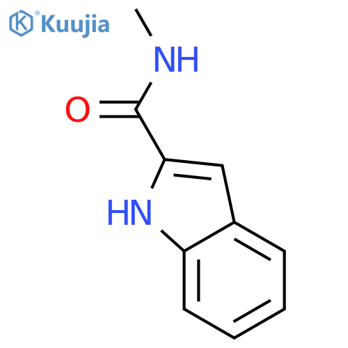 N-methyl-1H-Indole-2-carboxamide structure