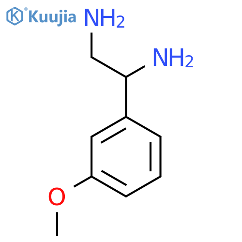 1-(3-methoxyphenyl)ethane-1,2-diamine structure