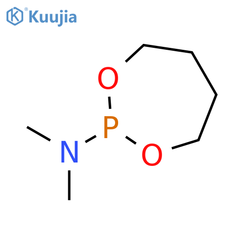 1,3,2-Dioxaphosphepan-2-amine, N,N-dimethyl- structure