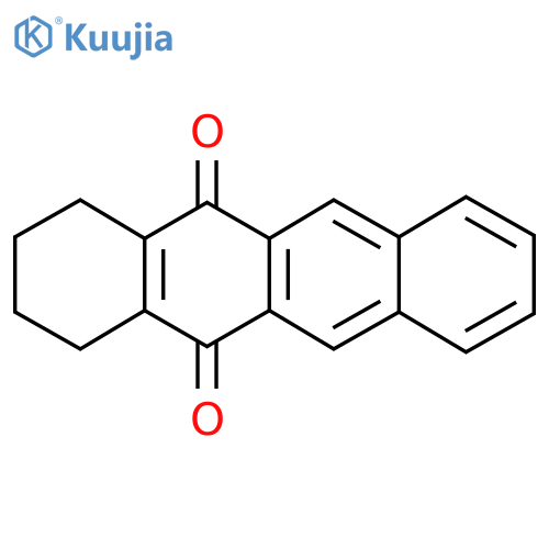 1,2,3,4-Tetrahydro-5,12-naphthacenedione structure