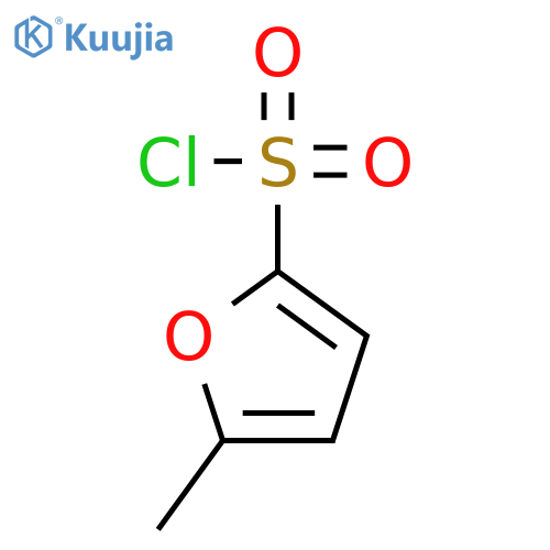 5-methylfuran-2-sulfonyl chloride structure