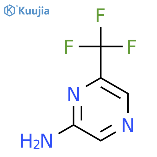 6-(Trifluoromethyl)pyrazin-2-amine structure